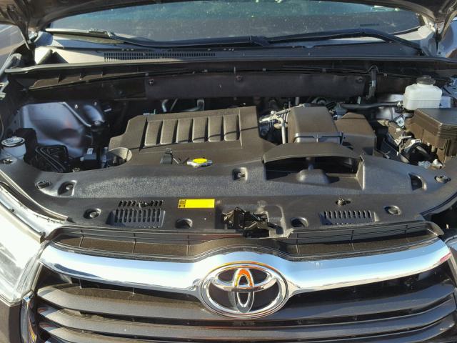 5TDJKRFH3FS146026 - 2015 TOYOTA HIGHLANDER 灰色 照片 7