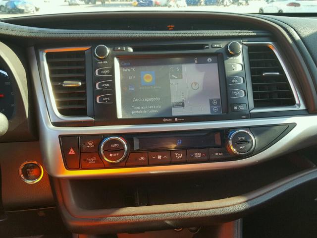 5TDJKRFH3FS146026 - 2015 TOYOTA HIGHLANDER 灰色 照片 9