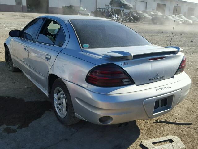 1G2NE52E15M192093 - 2005 PONTIAC GRAND AM S 银色 照片 3