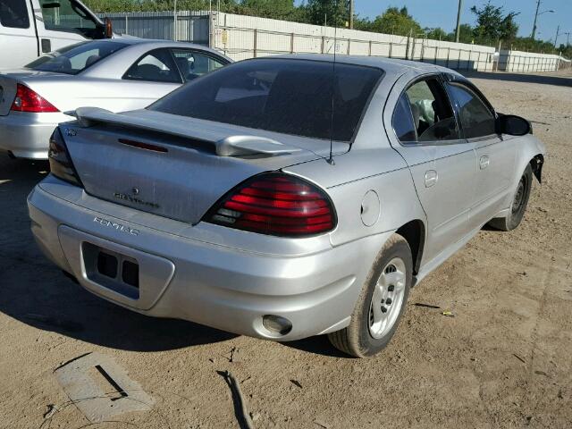 1G2NE52E15M192093 - 2005 PONTIAC GRAND AM S 银色 照片 4