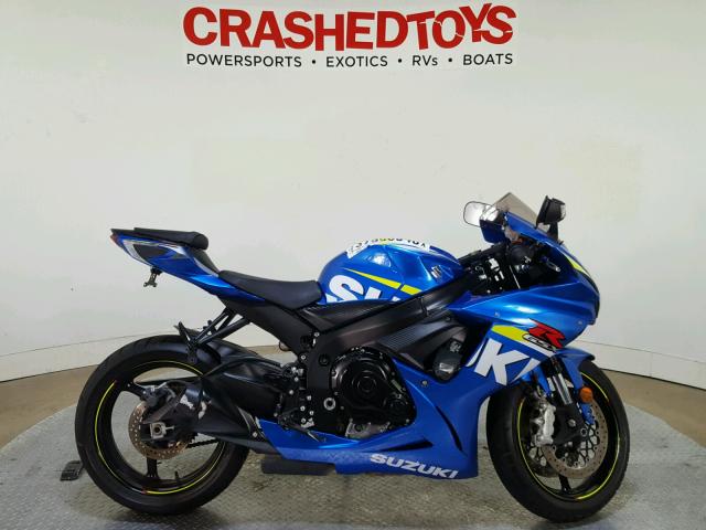 JS1GN7FA9F2100565 - 2015 SUZUKI GSX-R600 BLUE photo 1