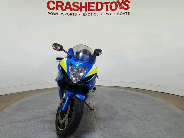 JS1GN7FA9F2100565 - 2015 SUZUKI GSX-R600 BLUE photo 3