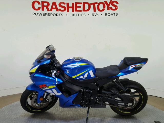 JS1GN7FA9F2100565 - 2015 SUZUKI GSX-R600 BLUE photo 5