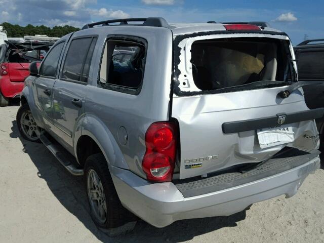 1D8HD48P59F700737 - 2009 DODGE DURANGO SL SILVER photo 3