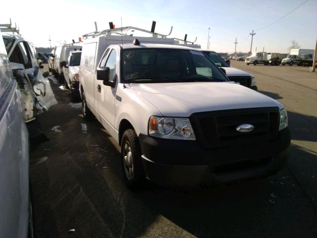 1FTRF12248KC02947 - 2008 FORD F150 WHITE photo 1