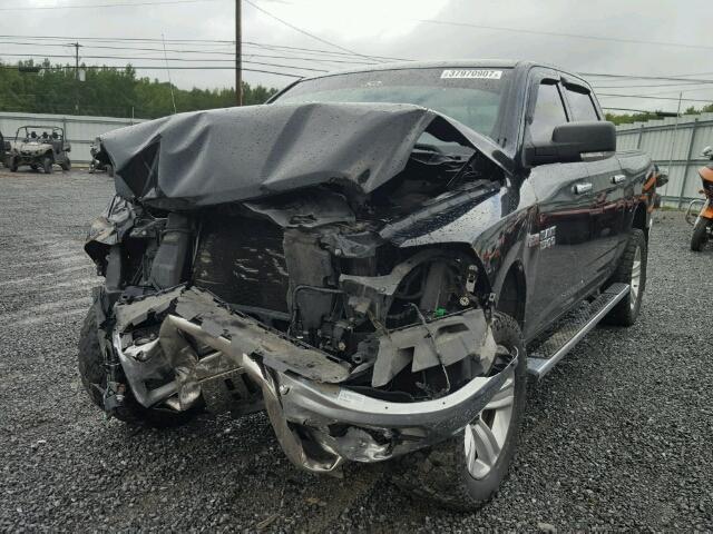 1C6RR7LT7DS515302 - 2013 RAM 1500 SLT BLACK photo 2