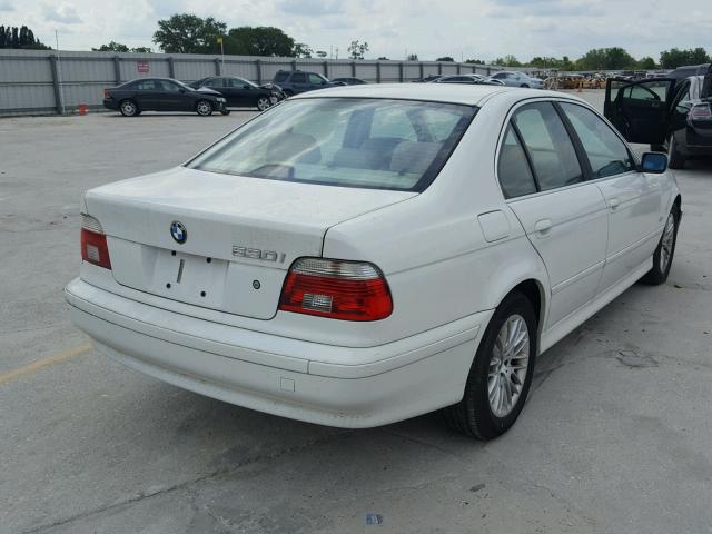 WBADT63443CK44857 - 2003 BMW 530 I AUTO WHITE photo 4