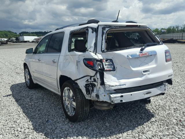 1GKKVTKDXGJ253444 - 2016 GMC ACADIA DEN WHITE photo 3