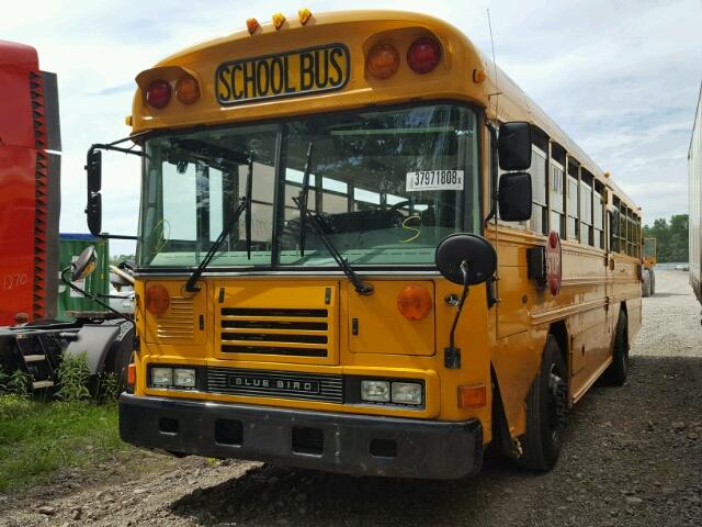 1BABGCPA17F242141 - 2007 BLUE BIRD SCHOOL BUS YELLOW photo 2