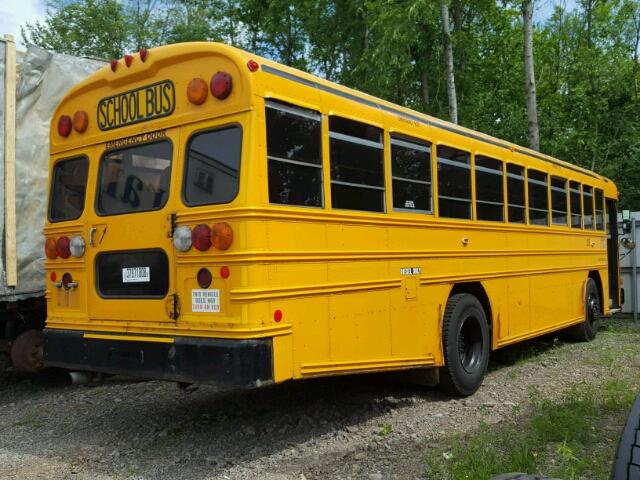 1BABGCPA17F242141 - 2007 BLUE BIRD SCHOOL BUS YELLOW photo 9