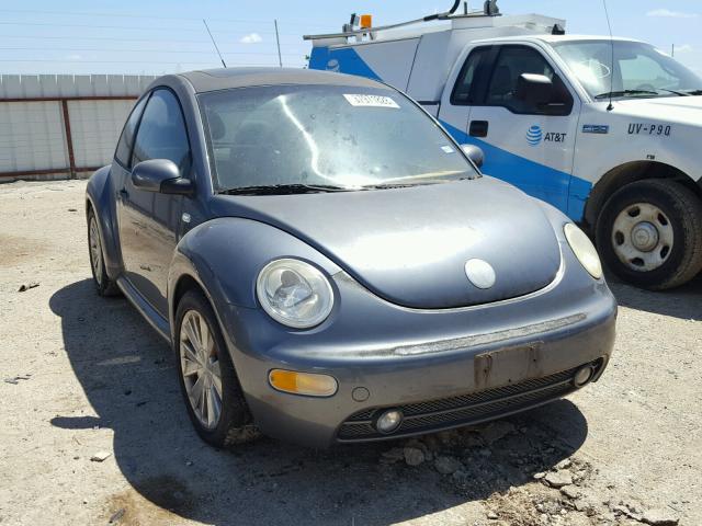 3VWCB21C62M447781 - 2002 VOLKSWAGEN NEW BEETLE 灰色 照片 1