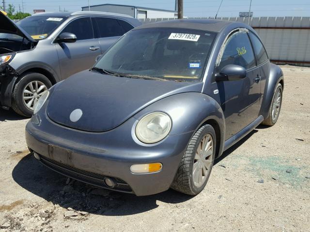 3VWCB21C62M447781 - 2002 VOLKSWAGEN NEW BEETLE 灰色 照片 2