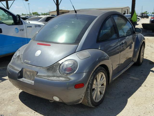3VWCB21C62M447781 - 2002 VOLKSWAGEN NEW BEETLE 灰色 照片 4