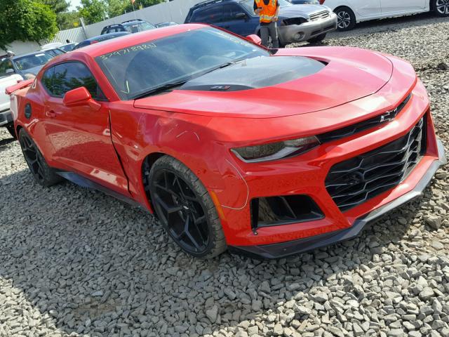 1G1FK1R66J0127525 - 2018 CHEVROLET CAMARO ZL1 红色 照片 1