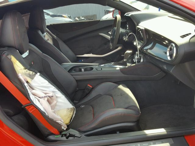 1G1FK1R66J0127525 - 2018 CHEVROLET CAMARO ZL1 红色 照片 5