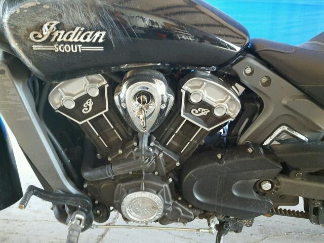 56KMSB00XG3117191 - 2016 INDIAN MOTORCYCLE CO. SCOUT BLACK photo 7