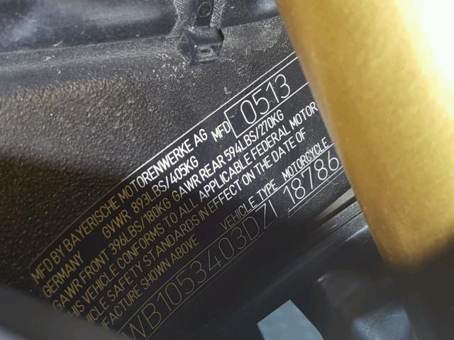 WB1053403DZL18786 - 2013 BMW S 1000 RR BLACK photo 19