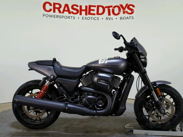 1HD4NCG26HC510079 - 2017 HARLEY-DAVIDSON XG750A A BLACK photo 1