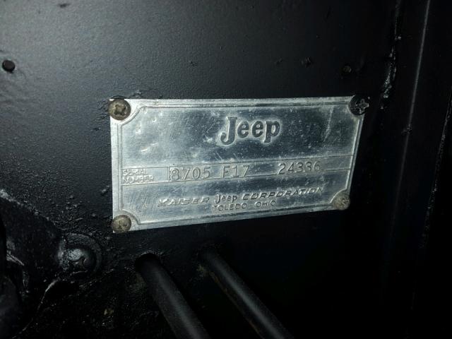 8705F1724336 - 1968 JEEP COMMANDO TEAL photo 10