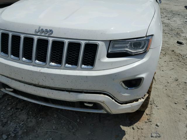 1C4RJECG0FC714051 - 2015 JEEP GRAND CHER WHITE photo 5