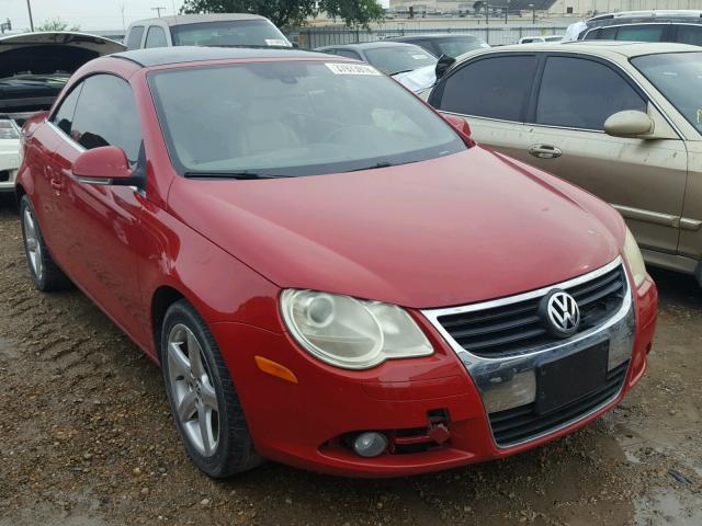 WVWDA71F97V035417 - 2007 VOLKSWAGEN EOS 2.0T S Qırmızı foto 1