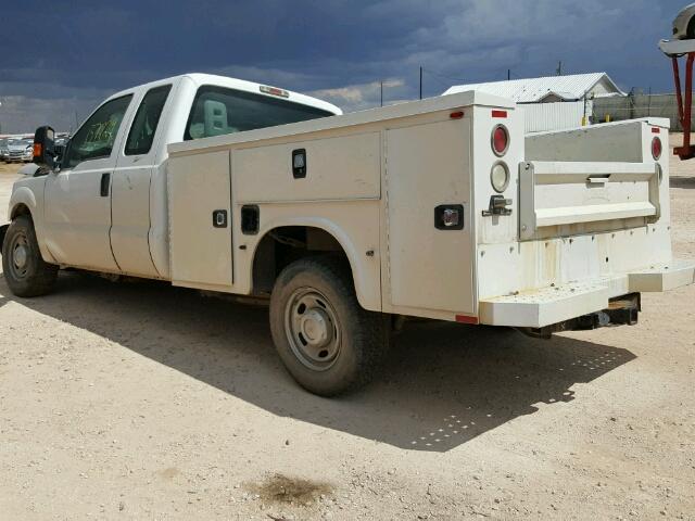 1FD7X2A6XFEB63772 - 2015 FORD F250 SUPER WHITE photo 3