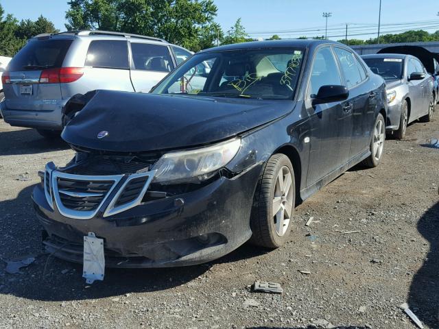 YS3FB46Y681108209 - 2008 SAAB 9-3 2.0T BLACK photo 2