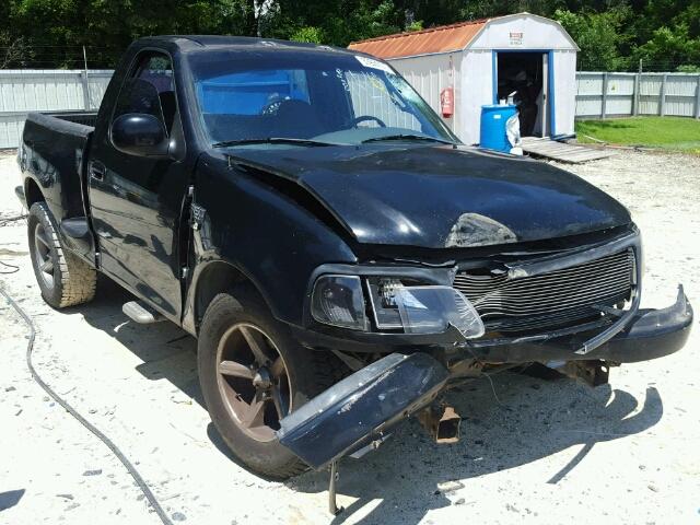 1FTZF0724YKB23670 - 2000 FORD F150 BLACK photo 1