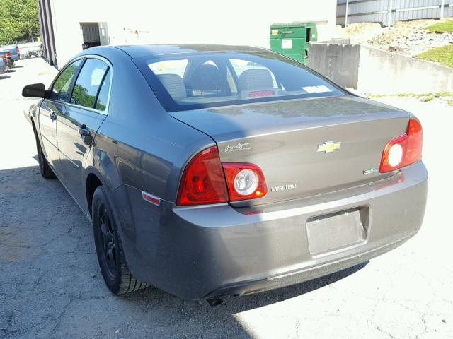 1G1ZA5EU3BF370669 - 2011 CHEVROLET MALIBU LS TAN photo 3