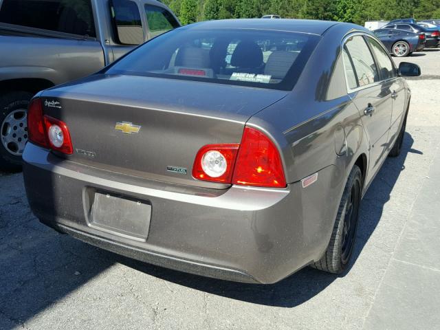 1G1ZA5EU3BF370669 - 2011 CHEVROLET MALIBU LS TAN photo 4