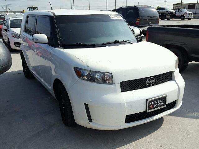 JTLKE50E191063543 - 2009 TOYOTA SCION XB WHITE photo 1