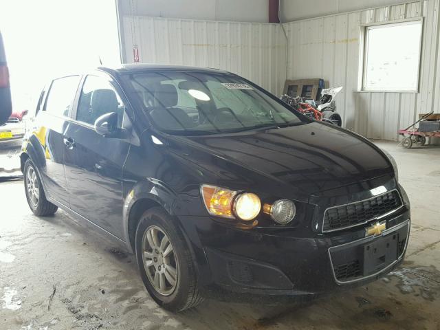 1G1JB6SH5C4122265 - 2012 CHEVROLET SONIC LS 黑色 照片 1