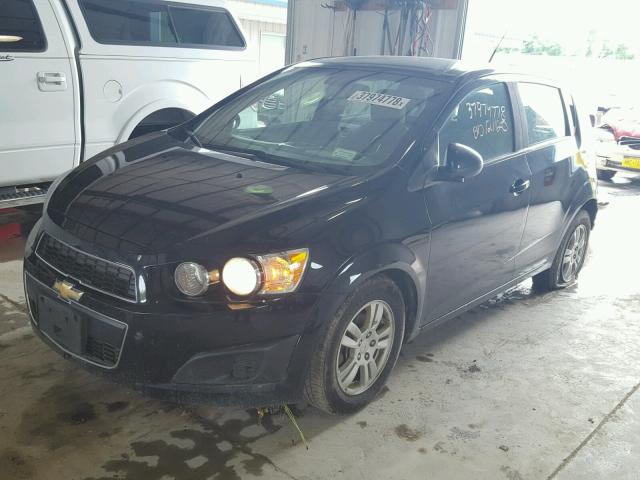 1G1JB6SH5C4122265 - 2012 CHEVROLET SONIC LS 黑色 照片 2