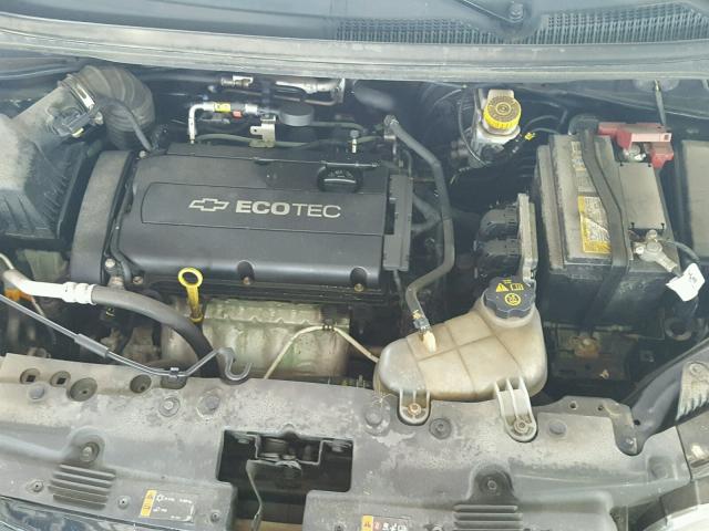 1G1JB6SH5C4122265 - 2012 CHEVROLET SONIC LS 黑色 照片 7