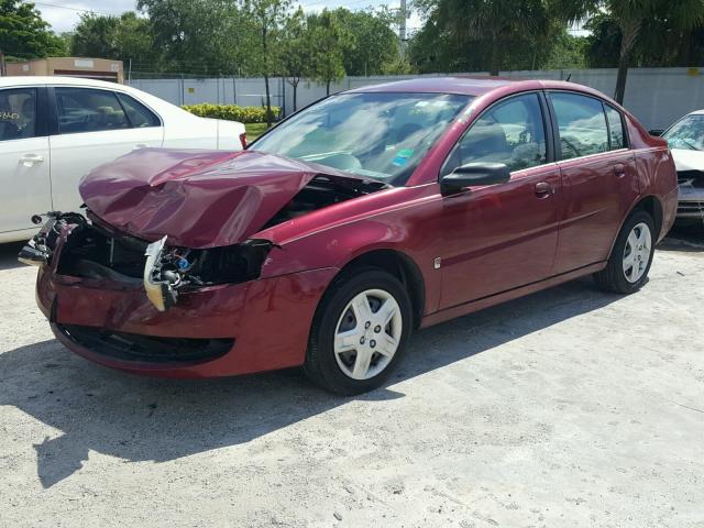 1G8AJ55FX6Z129292 - 2006 SATURN ION LEVEL BURGUNDY photo 2