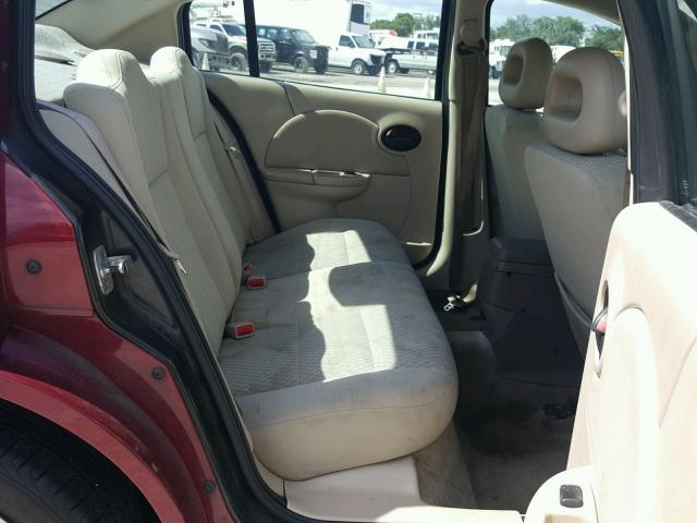 1G8AJ55FX6Z129292 - 2006 SATURN ION LEVEL BURGUNDY photo 6
