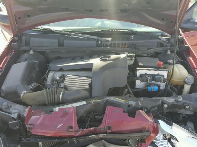 1G8AJ55FX6Z129292 - 2006 SATURN ION LEVEL BURGUNDY photo 7