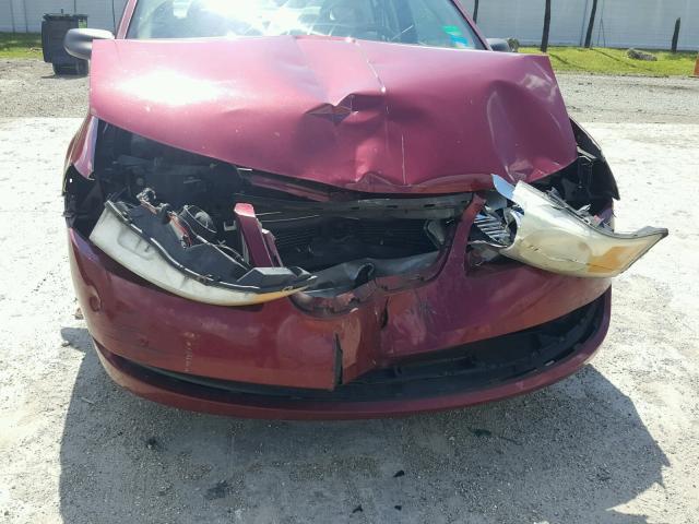 1G8AJ55FX6Z129292 - 2006 SATURN ION LEVEL BURGUNDY photo 9