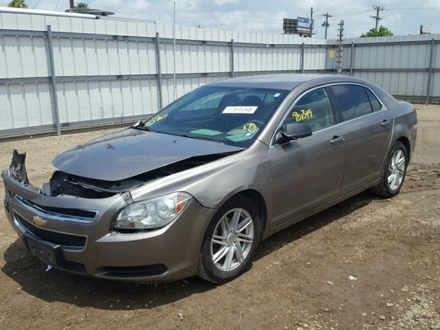 1G1ZB5E15BF337112 - 2011 CHEVROLET MALIBU LS BROWN photo 2