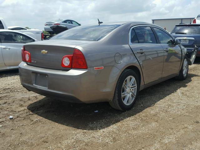 1G1ZB5E15BF337112 - 2011 CHEVROLET MALIBU LS BROWN photo 4