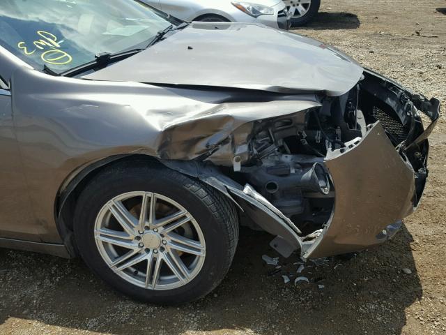 1G1ZB5E15BF337112 - 2011 CHEVROLET MALIBU LS BROWN photo 9