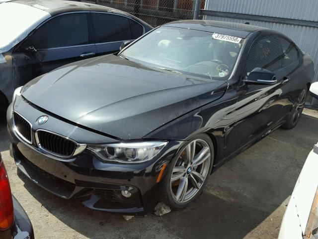 WBA3R1C59GF774851 - 2016 BMW 435 I BLACK photo 2