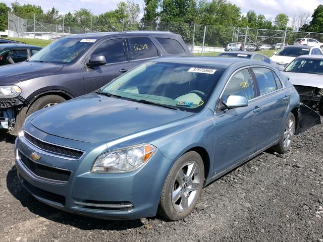 1G1ZH57B894178838 - 2009 CHEVROLET MALIBU 1LT 绿色 照片 2
