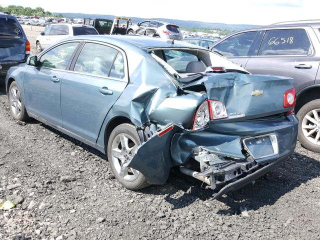 1G1ZH57B894178838 - 2009 CHEVROLET MALIBU 1LT 绿色 照片 3