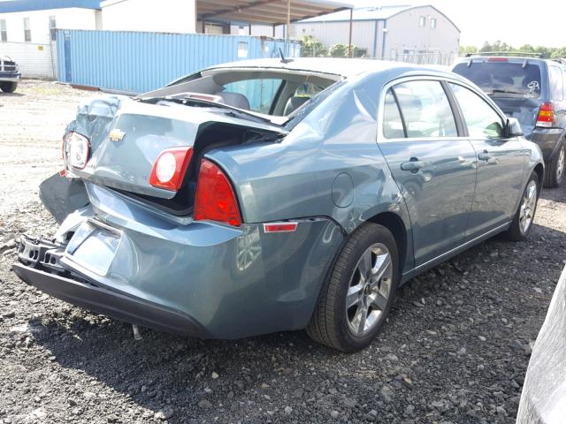 1G1ZH57B894178838 - 2009 CHEVROLET MALIBU 1LT 绿色 照片 4