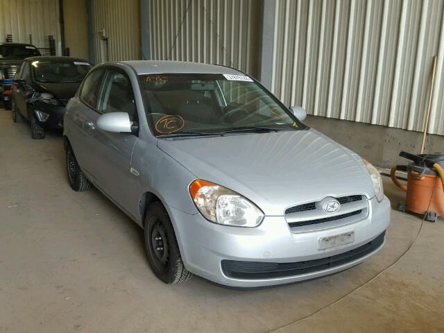 KMHCN35C28U075091 - 2008 HYUNDAI ACCENT BAS GRAY photo 1