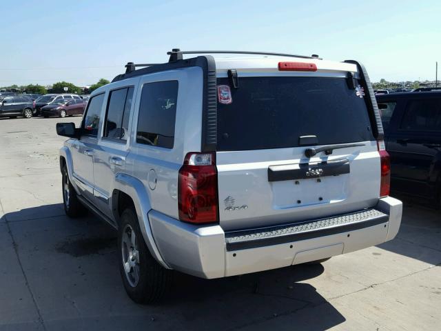 1J4RG4GK4AC127958 - 2010 JEEP COMMANDER SILVER photo 3