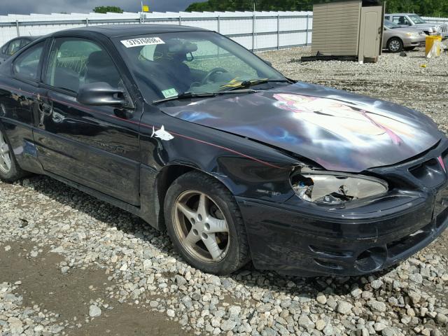 1G2NV12E9YM708990 - 2000 PONTIAC GRAND AM G BLACK photo 9