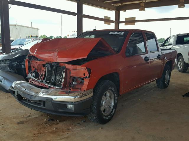 1GTCS339788210756 - 2008 GMC CANYON SLE ORANGE photo 2