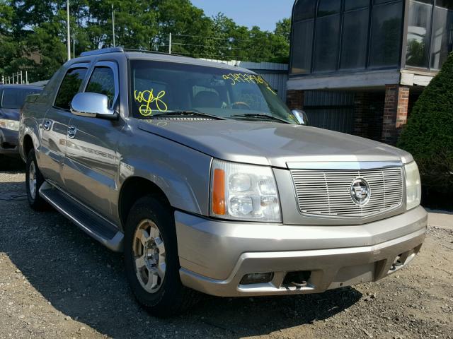 3GYEK63N02G227689 - 2002 CADILLAC ESCALADE E GOLD photo 1